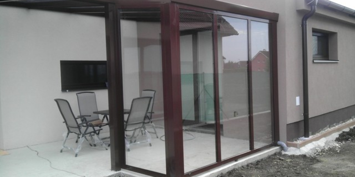 Hliníková zimní zahrada lze zhotovit i v době karantény