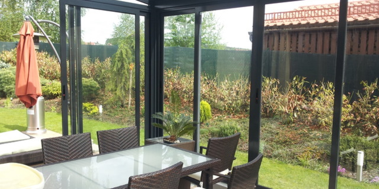 Ukryjte se před deštěm do zimní zahrady