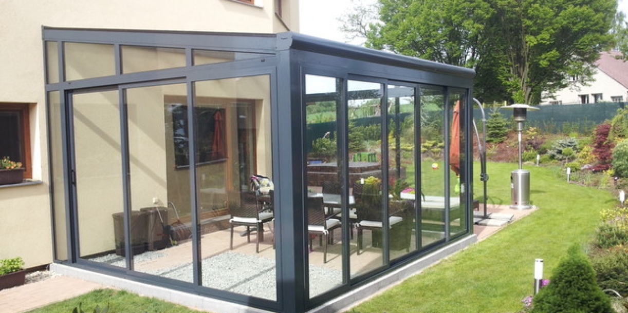 Zimní zahrada poslouží dobře v zimě i v létě