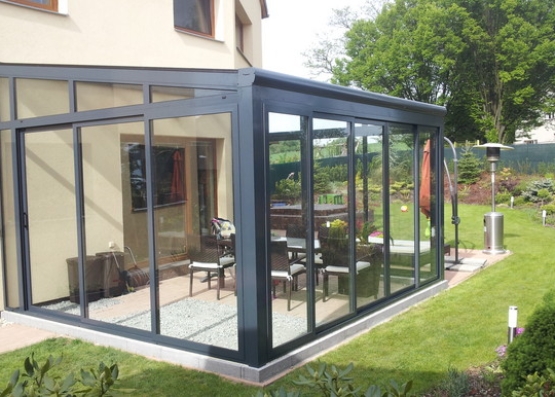 Zimní zahrada poslouží dobře v zimě i v létě