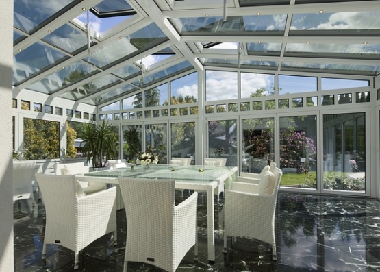 Zimní zahradu můžete využít i v zimě