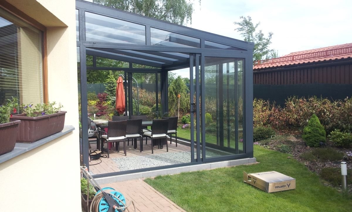 posezení v zimní zahradě