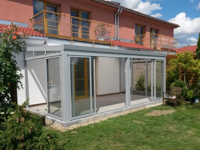 stříbrná RAL 9006