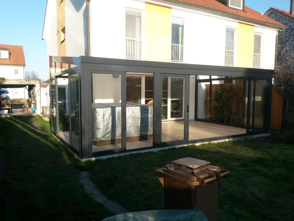 hliníková zimní zahrada wellness